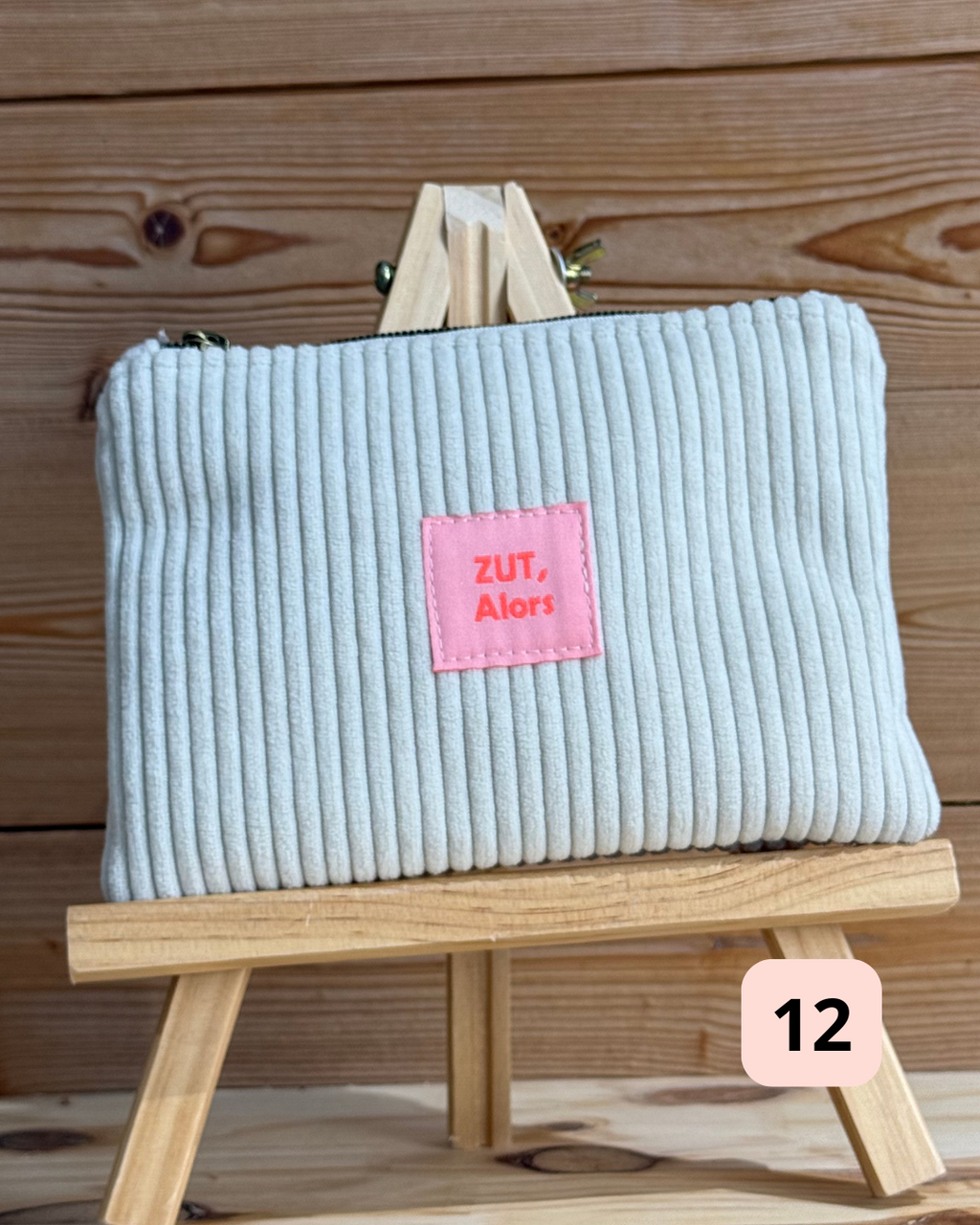 Trousse Velours Cotelé Ephemere