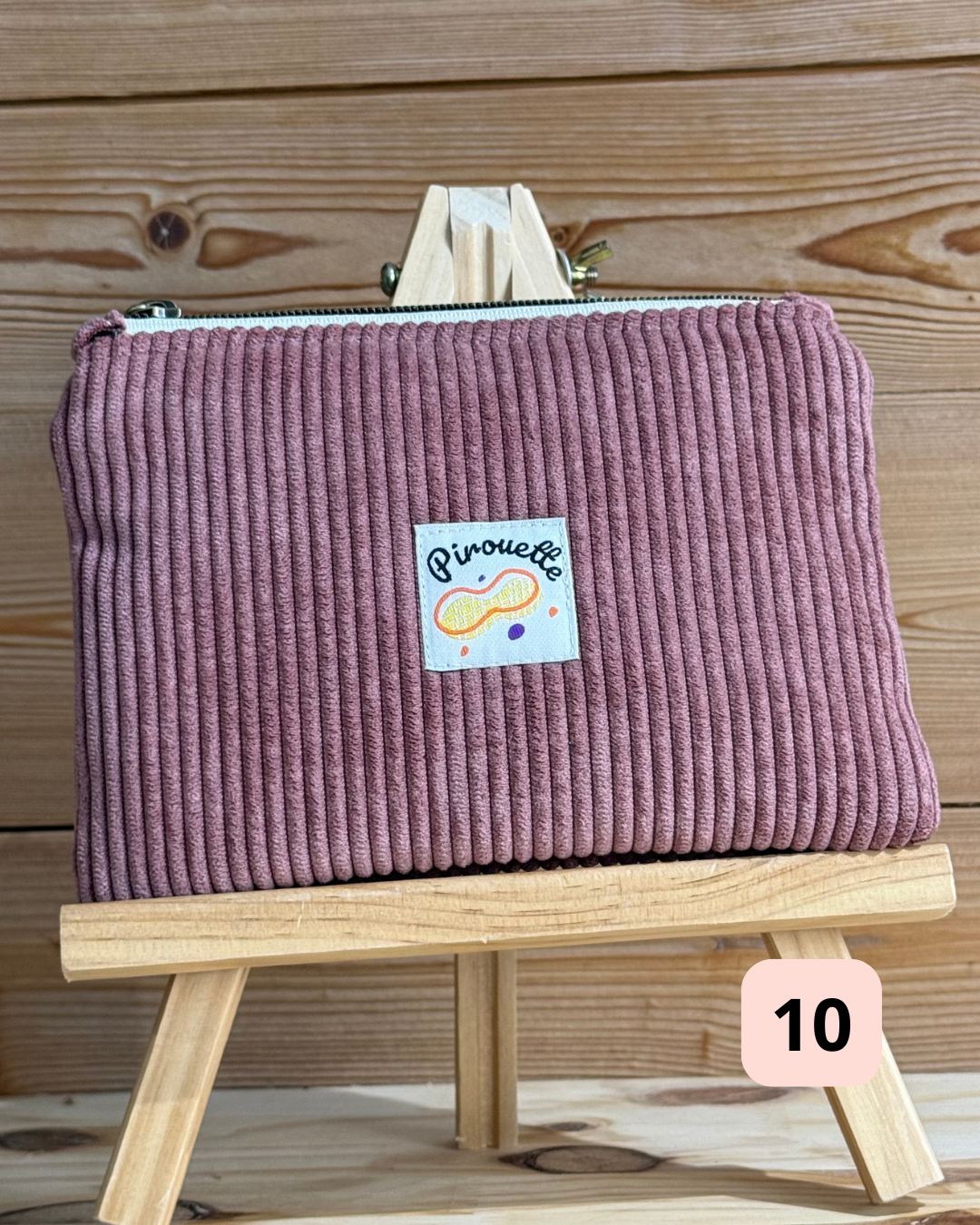 Trousse Velours Cotelé Ephemere