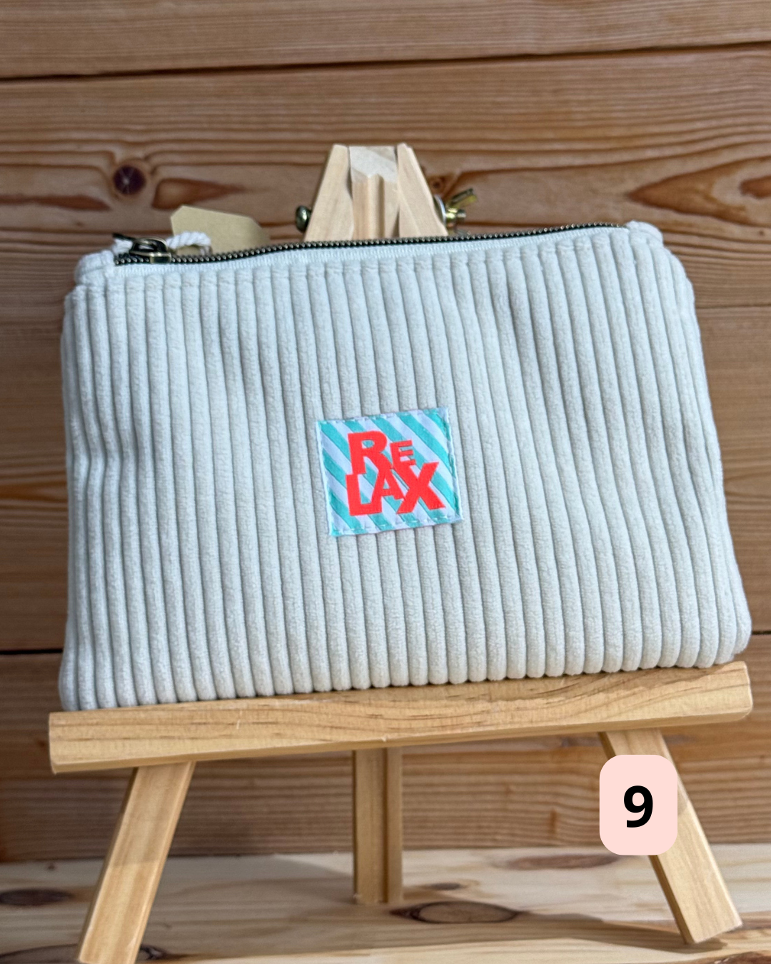 Trousse Velours Cotelé Ephemere