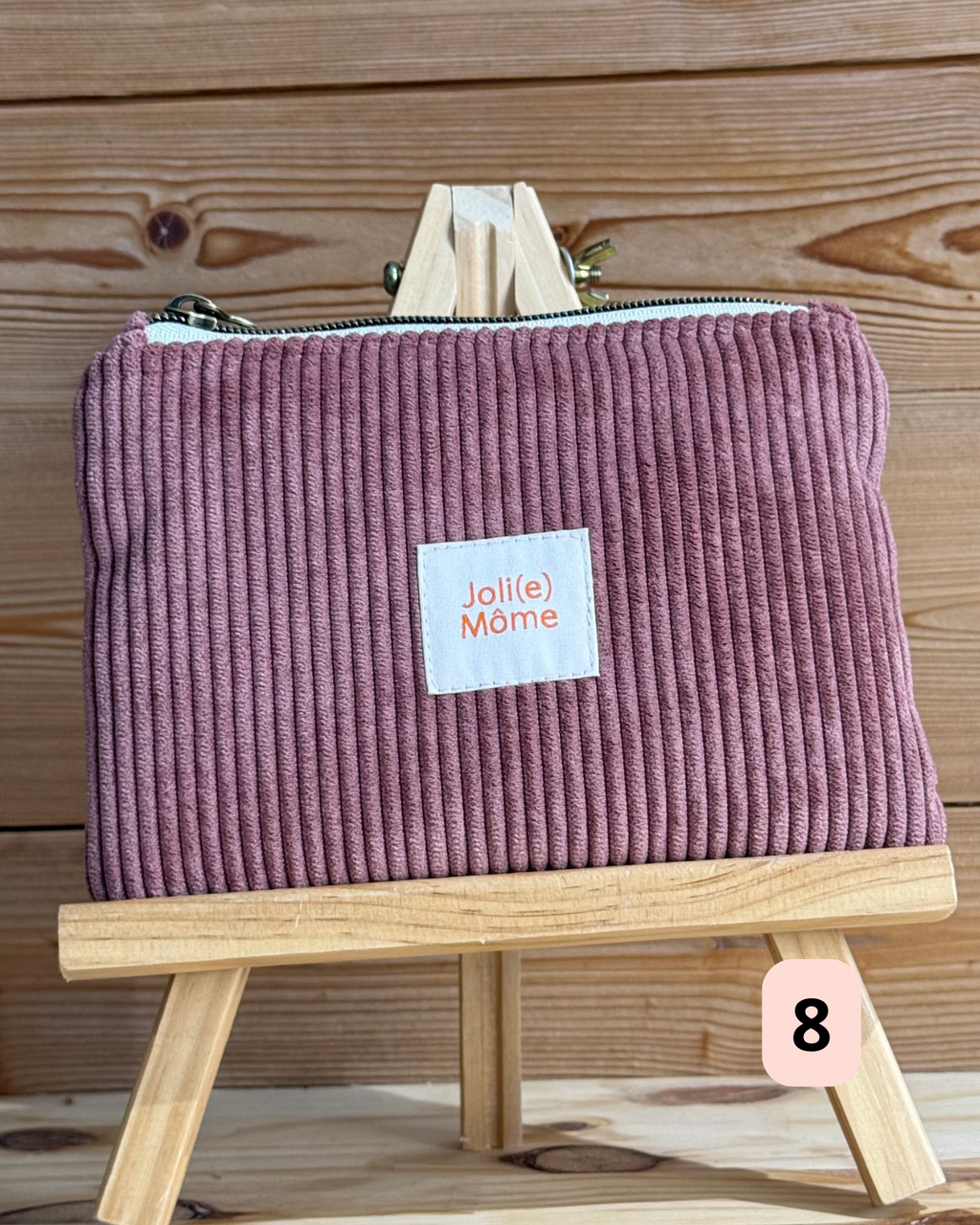 Trousse Velours Cotelé Ephemere