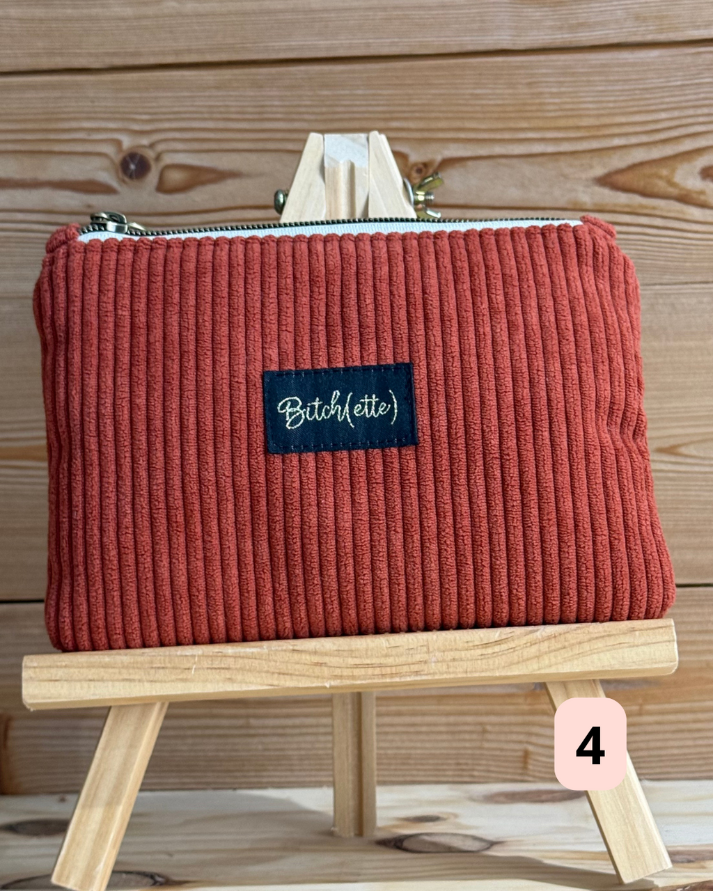 Trousse Velours Cotelé Ephemere