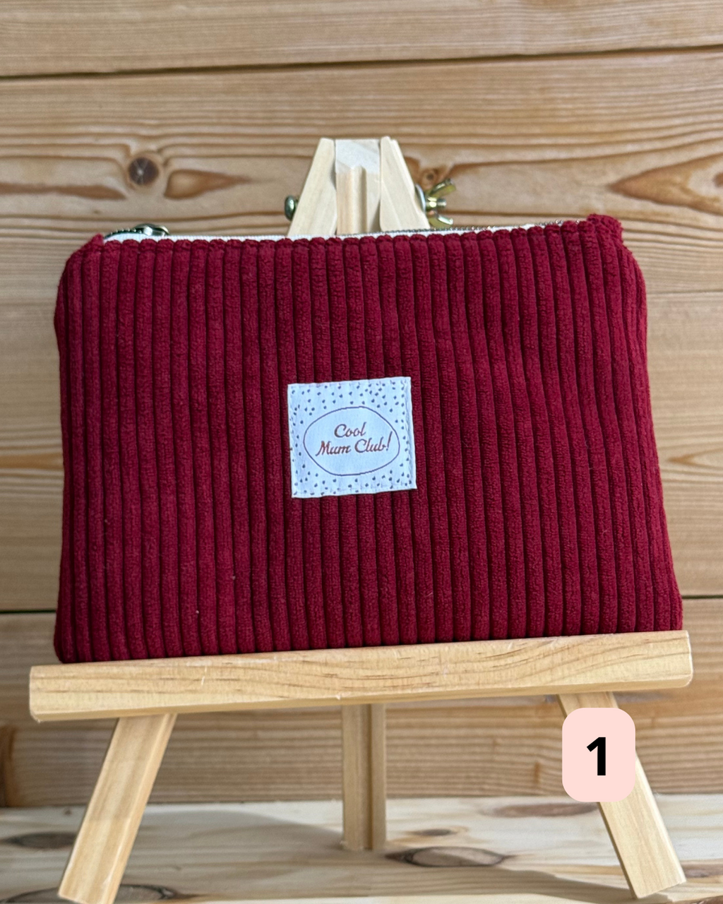 Trousse Velours Cotelé Ephemere